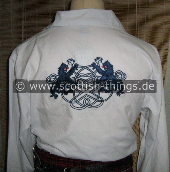 Highlander Hemd-mit Stickerei