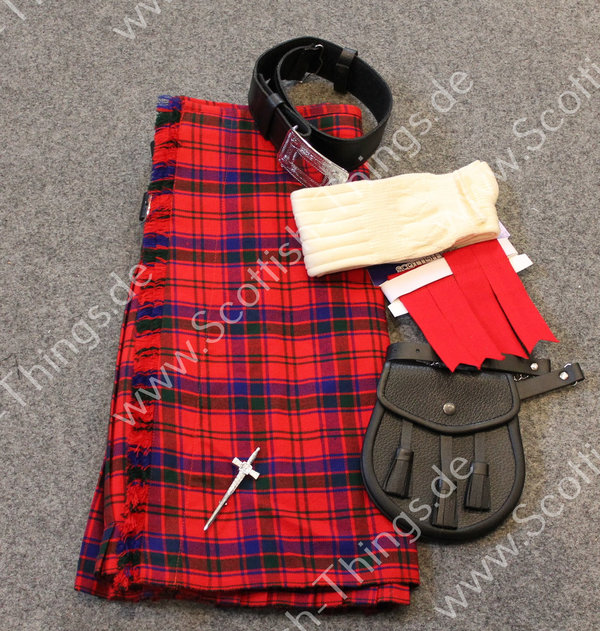 Kilt Outfit Robertson red Gr. 42 inch